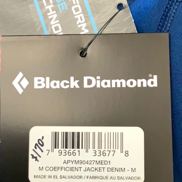 Black Diamond COEFFICIENT JACKET - Denim - Picture 12 of 16